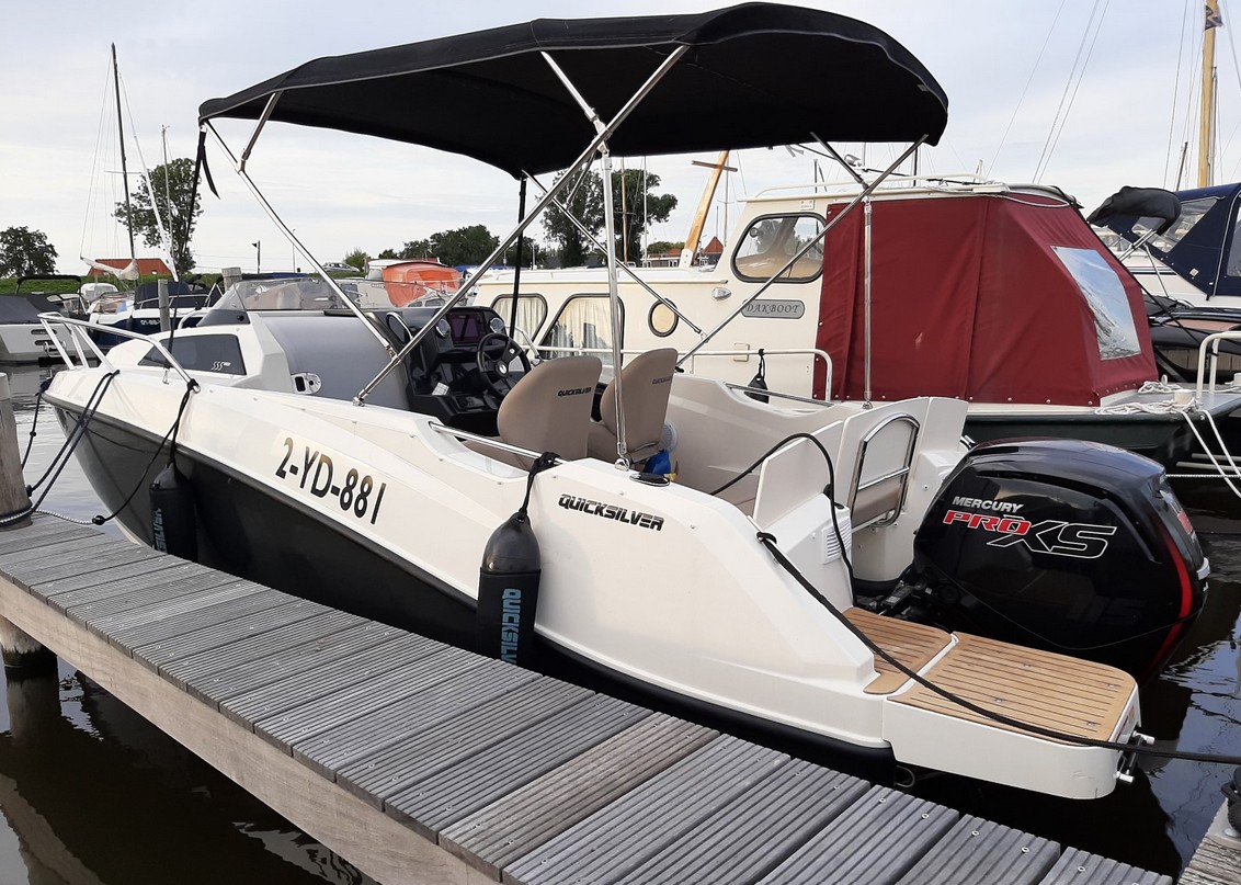 Quicksilver 555 Cabin Te koop