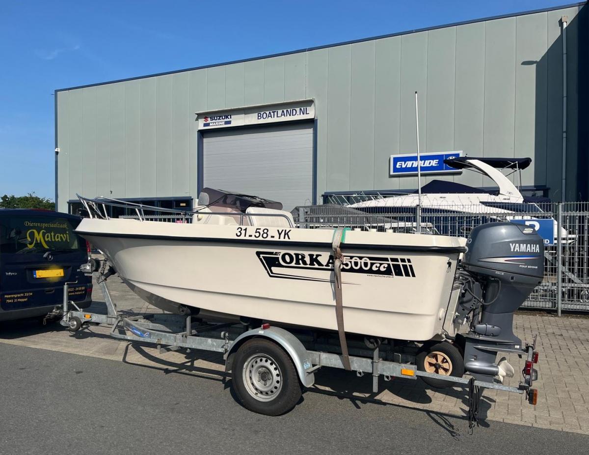 Orka visboot 500 CC Hobim boats Te koop